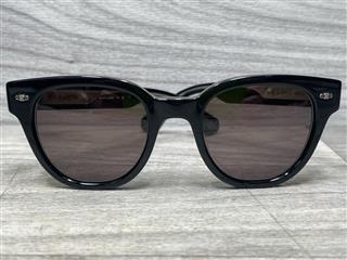 Mr. Leight JANE S Lava Oval Sunglasses ML2047-48-BK-PW/LAVA